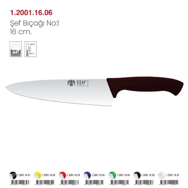 Şef Bıçağı Kahverengi No: 1