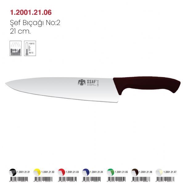 Şef Bıçağı Kahverengi No: 2