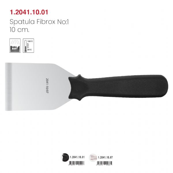 Spatula Fibrox (Esnek) 10 cm. No:1