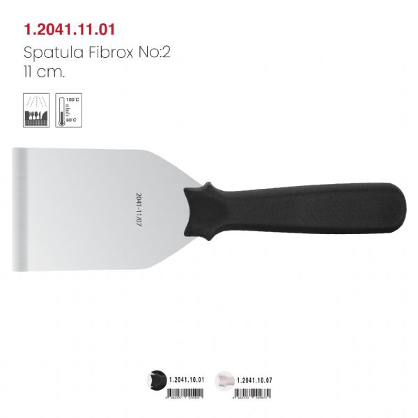 Spatula Fibrox (Esnek) 11 cm. No:2