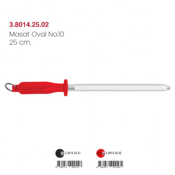 Masat Oval No:10 - Kırmızı