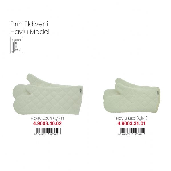 Fırın Eldiveni Havlu Model 