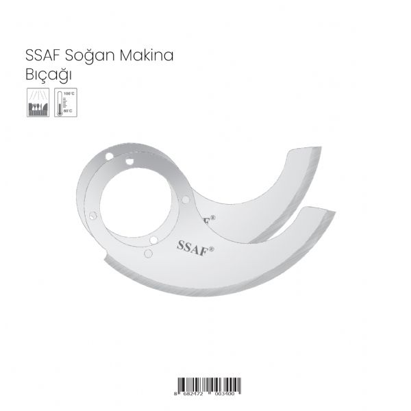 SSAF Soğan Makina Bıçağı