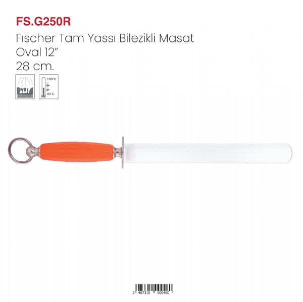 Fischer Tam Yassı Bilezikli Masat Oval 12 