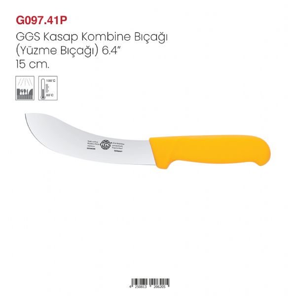 GGS Kasap Kombine Bıçağı (Yüzme Bıçağı) 6.4