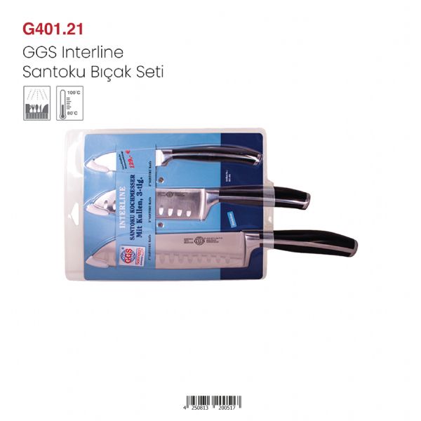 GGS Interline Santoku Bıçak Seti