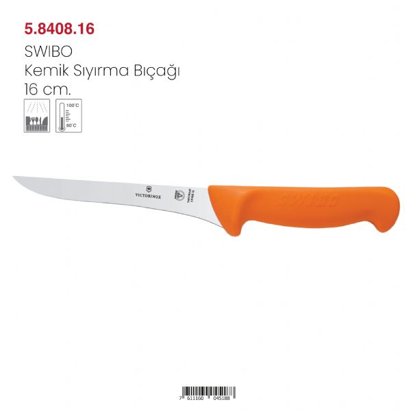 SWIBO Kemik Sıyırma Bıçağı 16 cm.