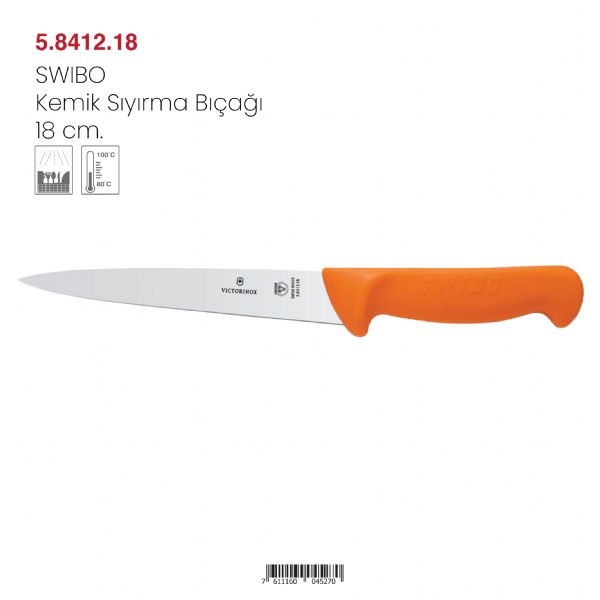 SWIBO Kemik Sıyırma Bıçağı 18 cm.