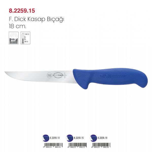F.Dick Kasap Bıçağı Model 15 cm. F.Dick Kasap Bıçağı Model 15 cm.