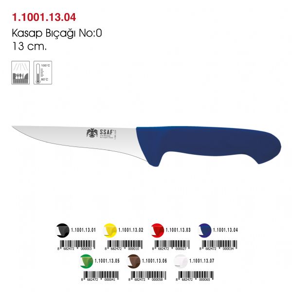 Kasap Bıçağı Lacivert No:0