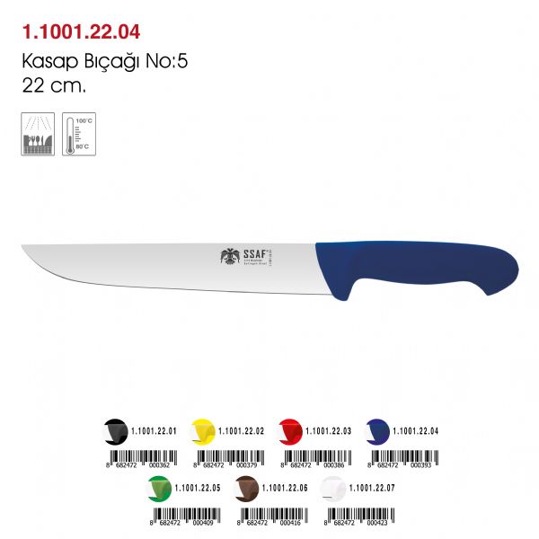 Kasap Bıçağı Lacivert No:5