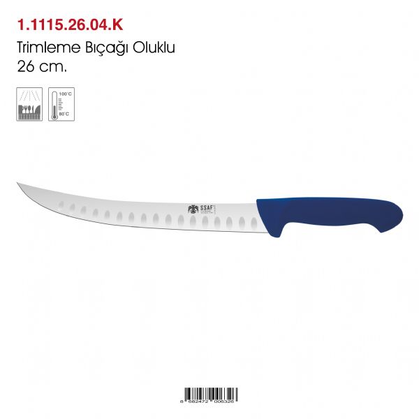 Trimleme Bıçağı Oluklu 26 cm