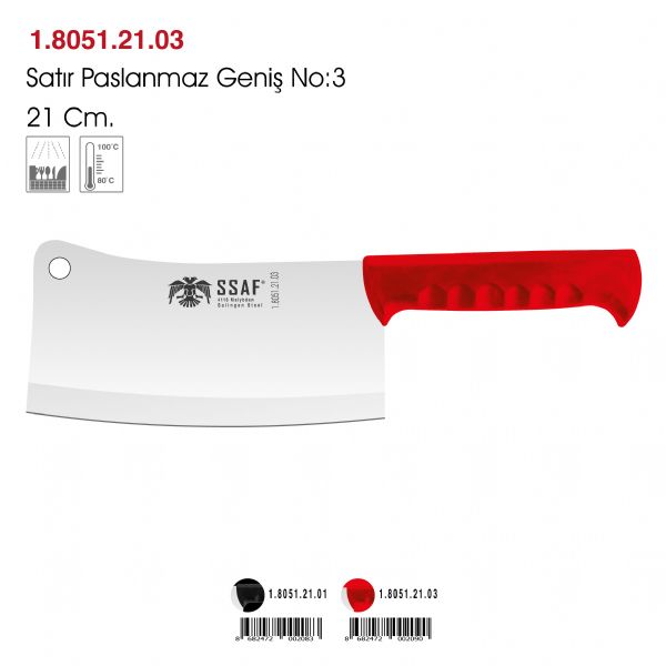 Satır Paslanmaz Geniş No:3