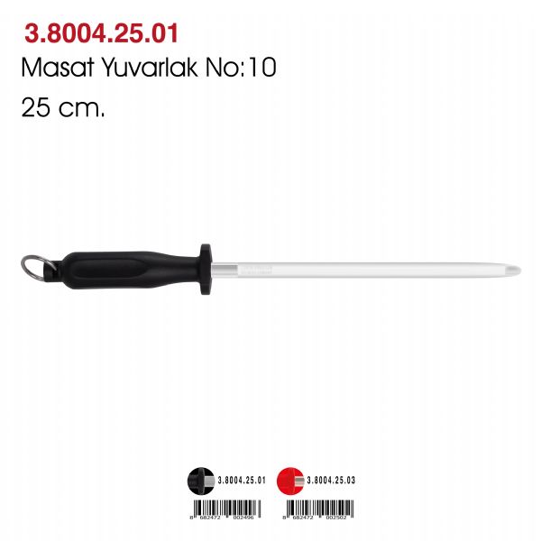 Masat Yuvarlak No:10 - Siyah