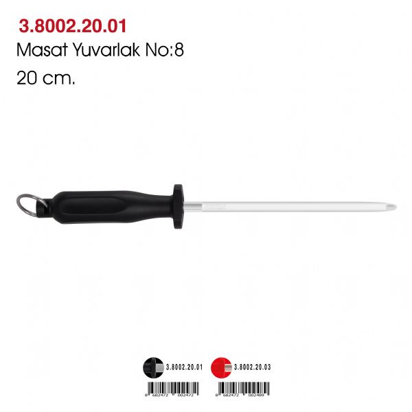 Masat Yuvarlak No:8 - Siyah