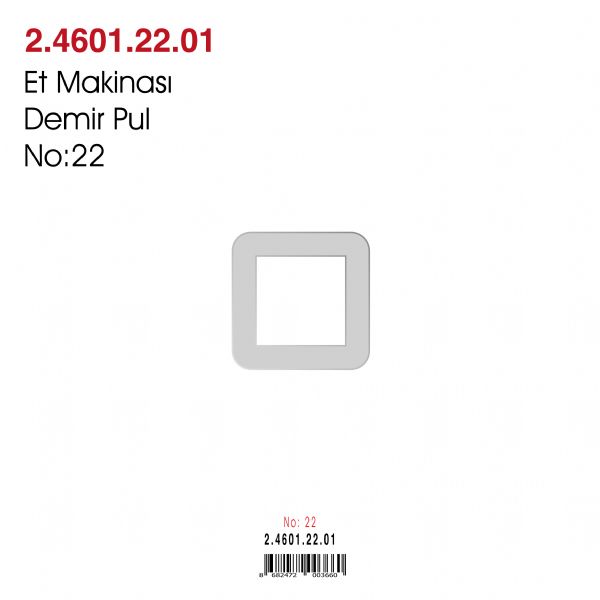 Et Makinası Demir Pul No:22