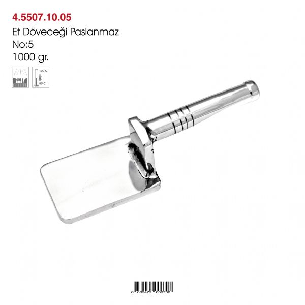 Paslanmaz Et Döveceği No:5 1000 gr.