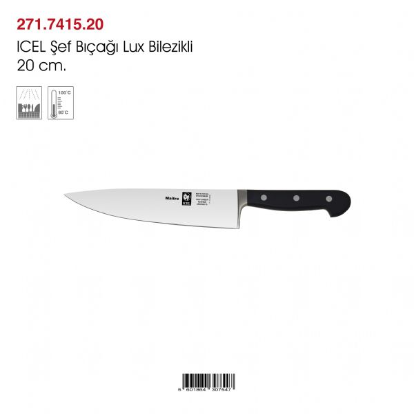 ICEL Şef Bıçağı Lux Bilezikli