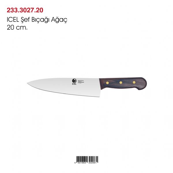 ICEL Şef Bıçağı Ağaç