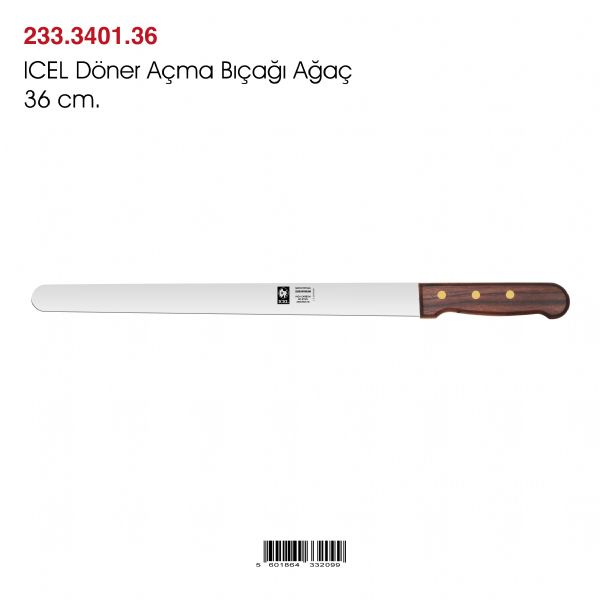 ICEL Döner Açma Bıçağı Ağaç