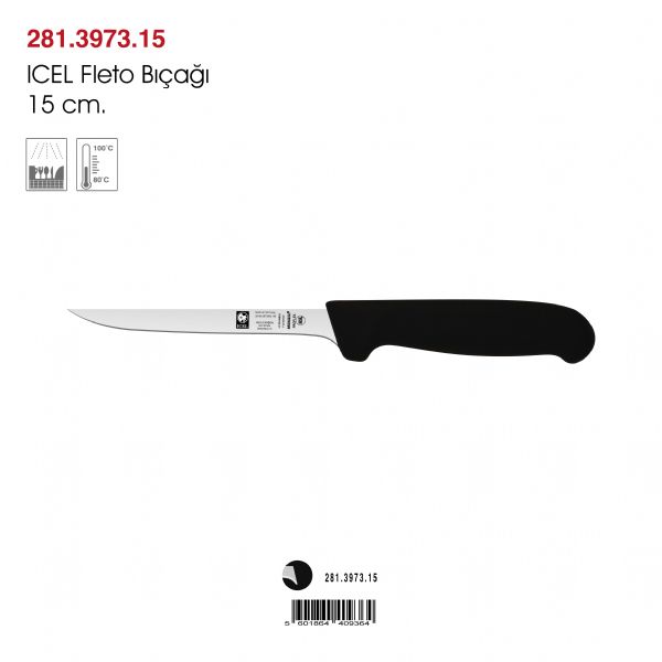ICEL Fileto Bıçağı 15 cm.