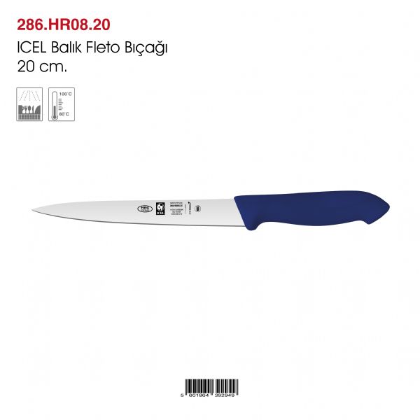 ICEL Balık Fileto Bıçağı 20 cm.