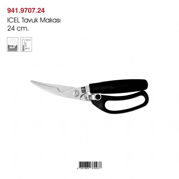 ICEL Tavuk Makası 24 cm.