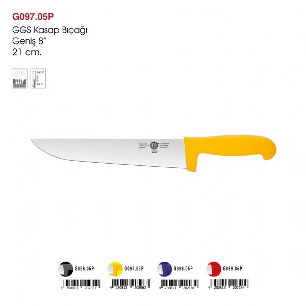 GGS Kasap Bıçağı Geniş 8