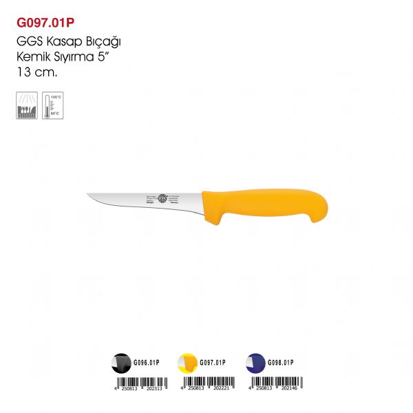 GGS Kasap Kemik Sıyırma Bıçağı 5