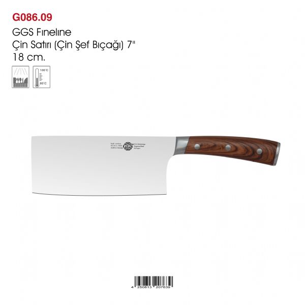 GGS Fınelıne Çin Satırı (Çin Şef Bıçağı) 7