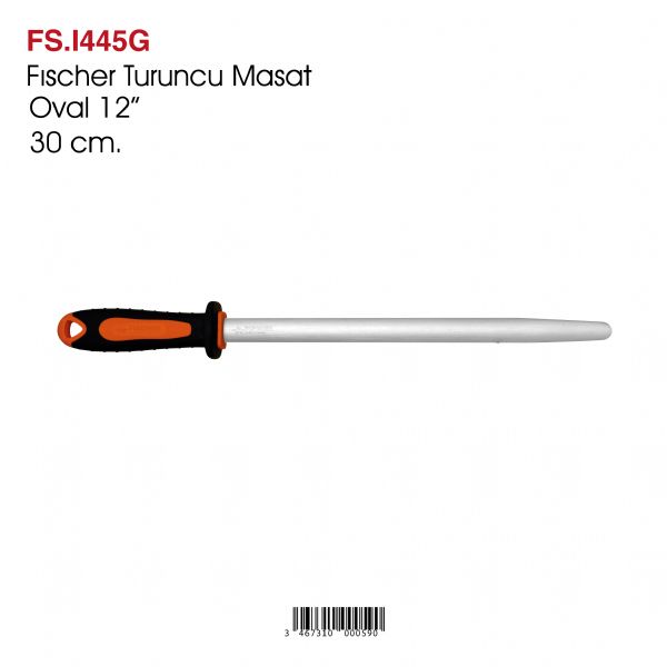 Fıscher  Turuncu Oval Masat 12