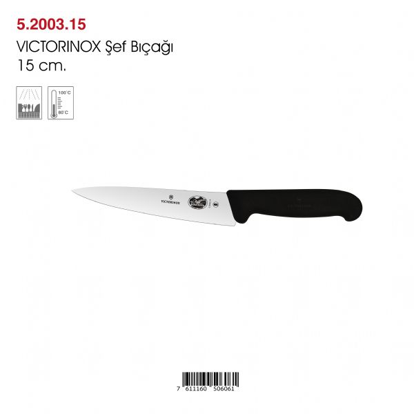 VICTORINOX Şef Bıçağı 15 cm.