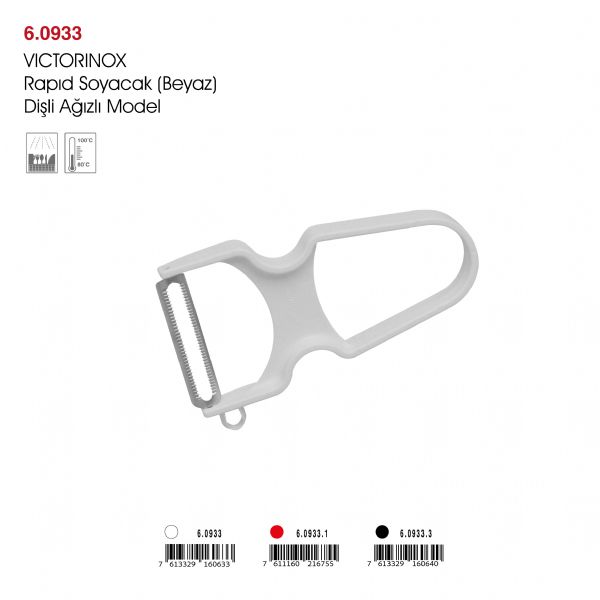 VICTORINOX Rapıd Soyacak Dişli Ağızlı Model (Beyaz)
