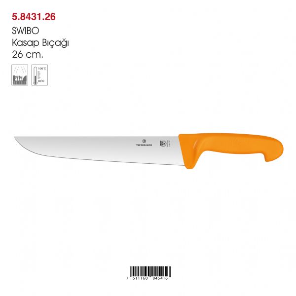 SWIBO Kasap Bıçağı  26 cm.