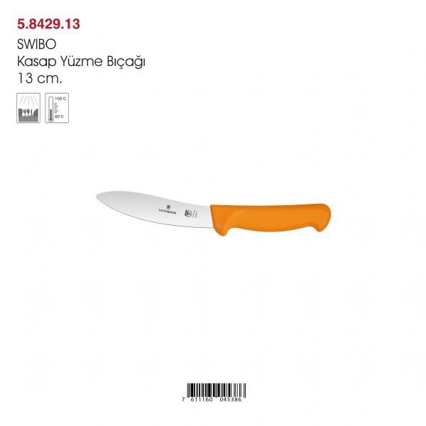 SWIBO Kasap Yüzme Bıçağı  13 cm.