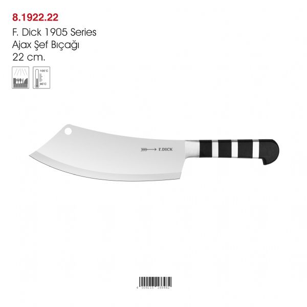 F. Dick 1905 Series Ajax Şef Bıçağı