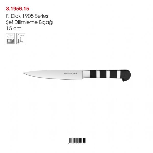 F. Dick 1905 Series Şef Dilimleme Bıçağı