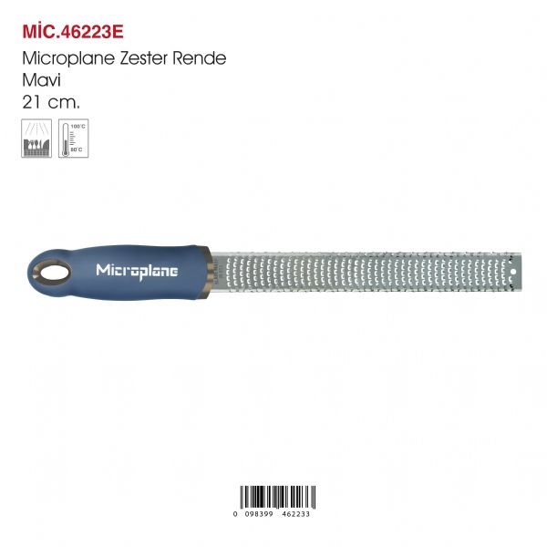 Microplane Zester Rende Mavi